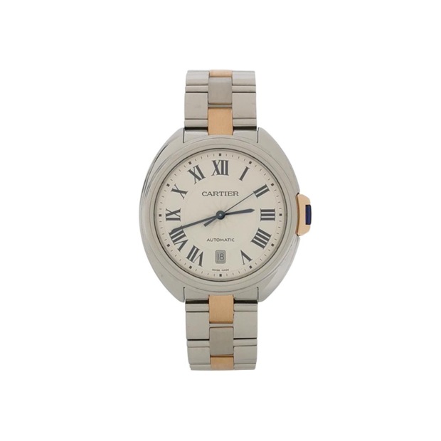 Cartier Cle de Cartier Automatic Watch Stainless Steel and Rose Gold 40 — pre-owned, Vierlot