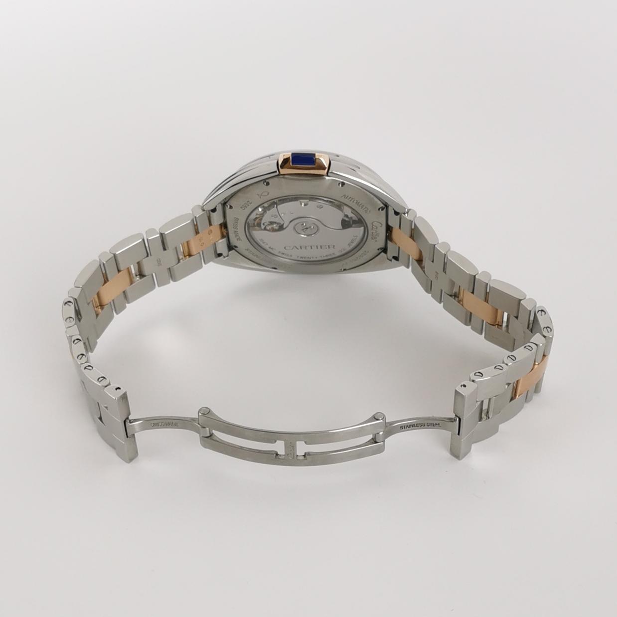 Cartier Cle de Cartier Automatic Watch Stainless Steel and Rose Gold 40 — photo 4 of 8