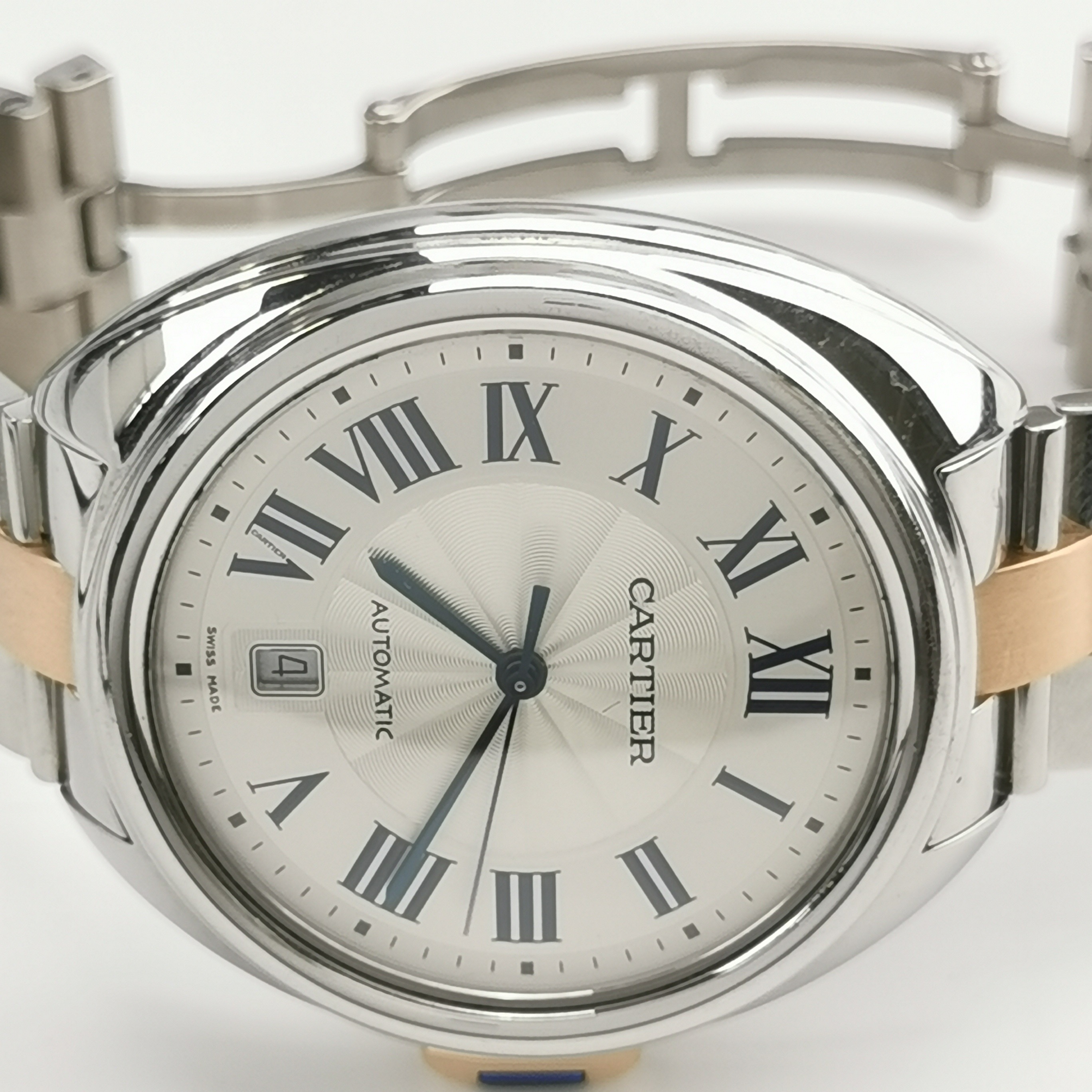 Cartier Cle de Cartier Automatic Watch Stainless Steel and Rose Gold 40 — photo 6 of 8