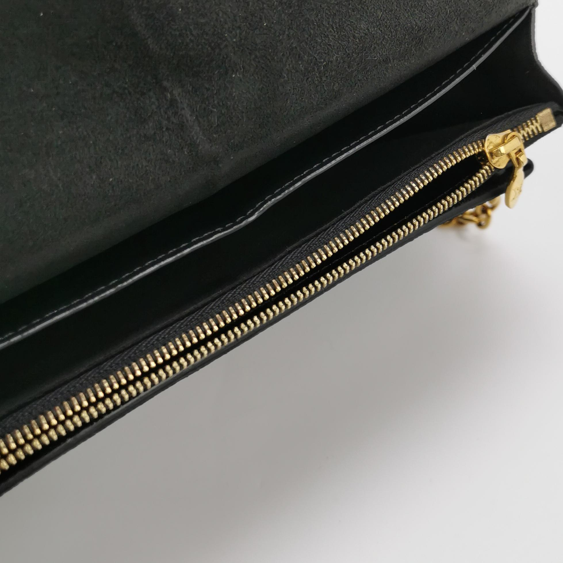 Louis Vuitton(lV) Vavin Chain Wallet NM Damier with Leather