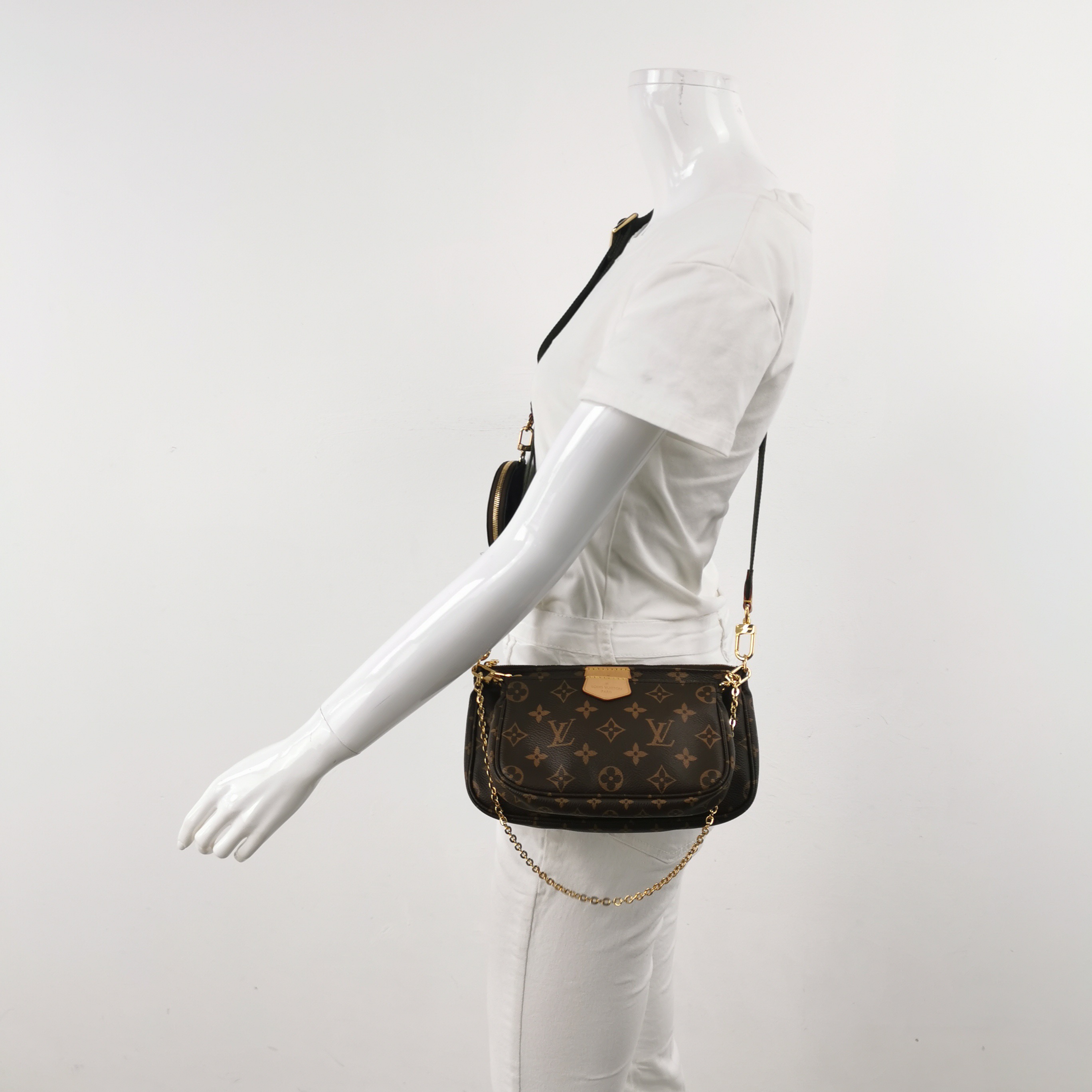 Louis Vuitton(LV) Multi Pochette Accessoires Monogram Canvas — alternate view
