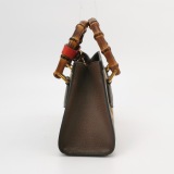 Gucci Diana NM Bamboo Handle Tote Jumbo GG Canvas Mini — thumbnail 4