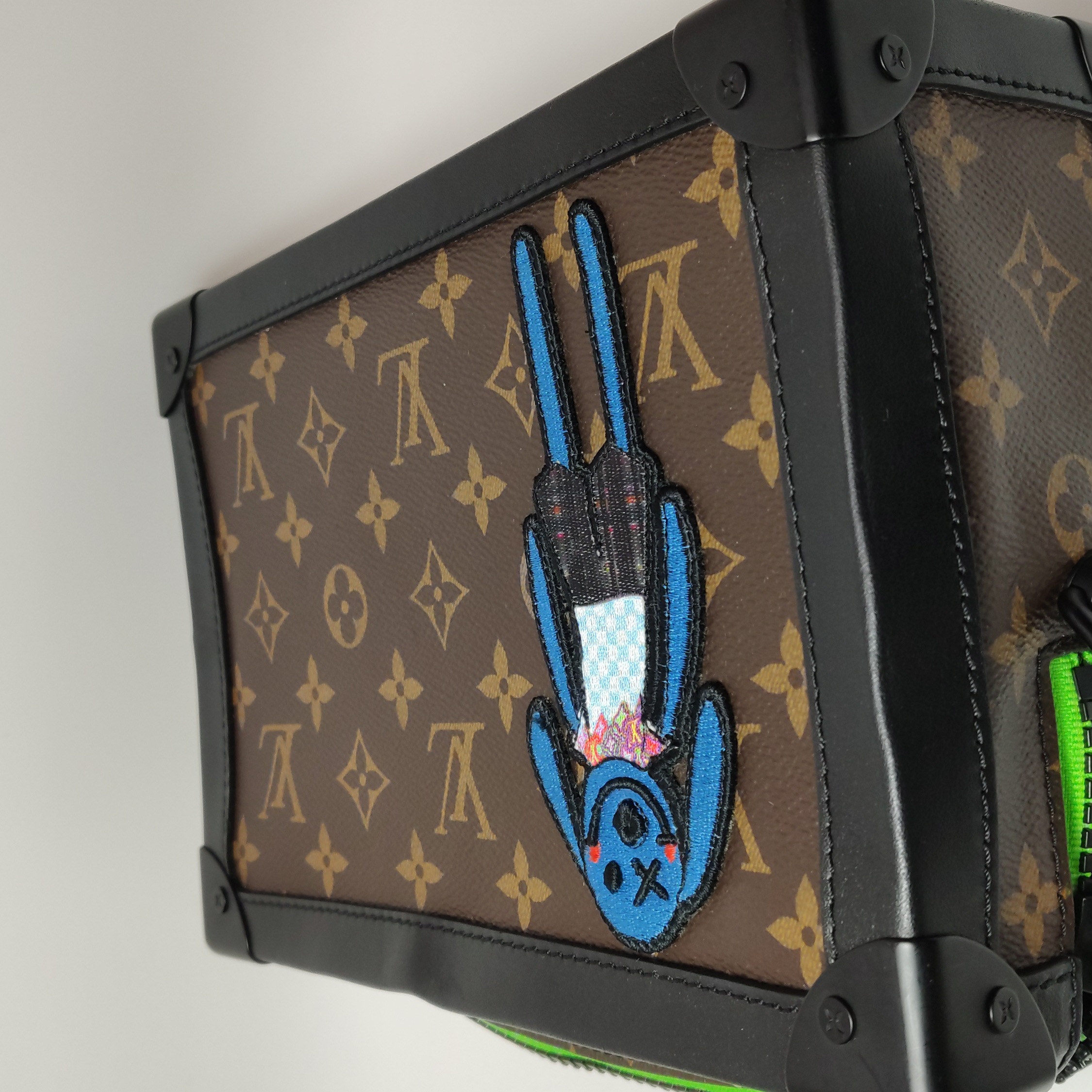 Louis Vuitton(LV) Soft Trunk Bag Monogram Canvas with LV Friend Patch — photo 13 of 14