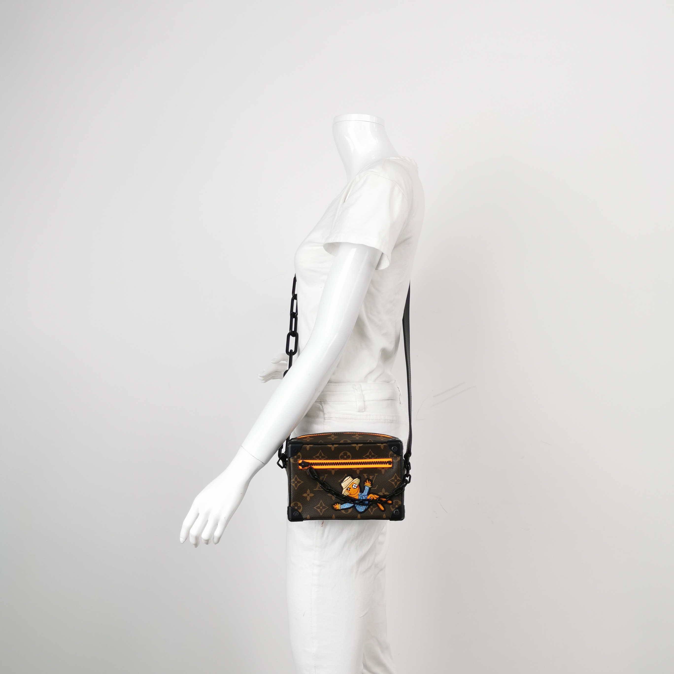 Louis Vuitton(LV) Soft Trunk Bag Monogram Canvas with LV Friends Patch Mini — alternate view