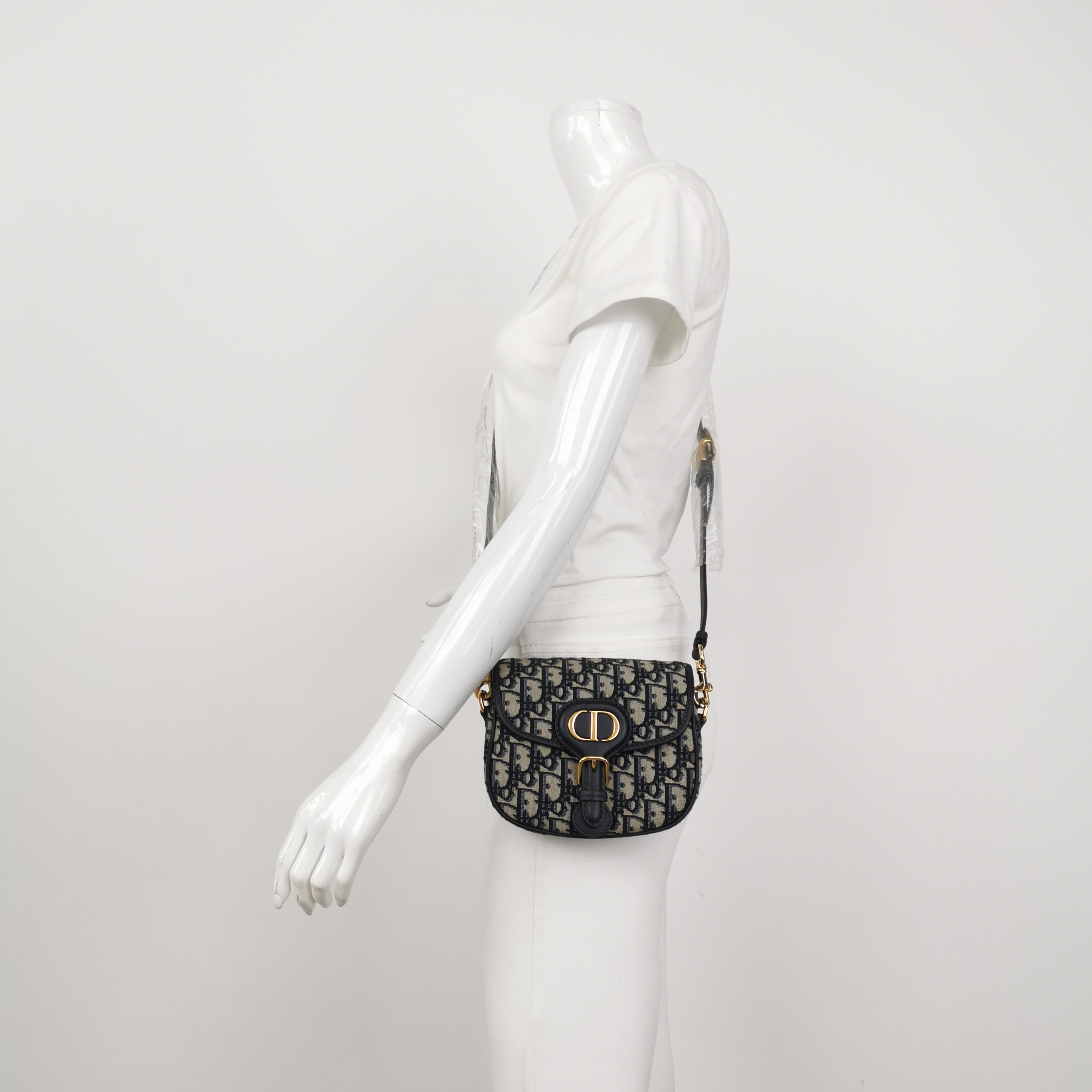 Christian Dior Bobby Flap Bag Oblique Canvas Small — alternate view