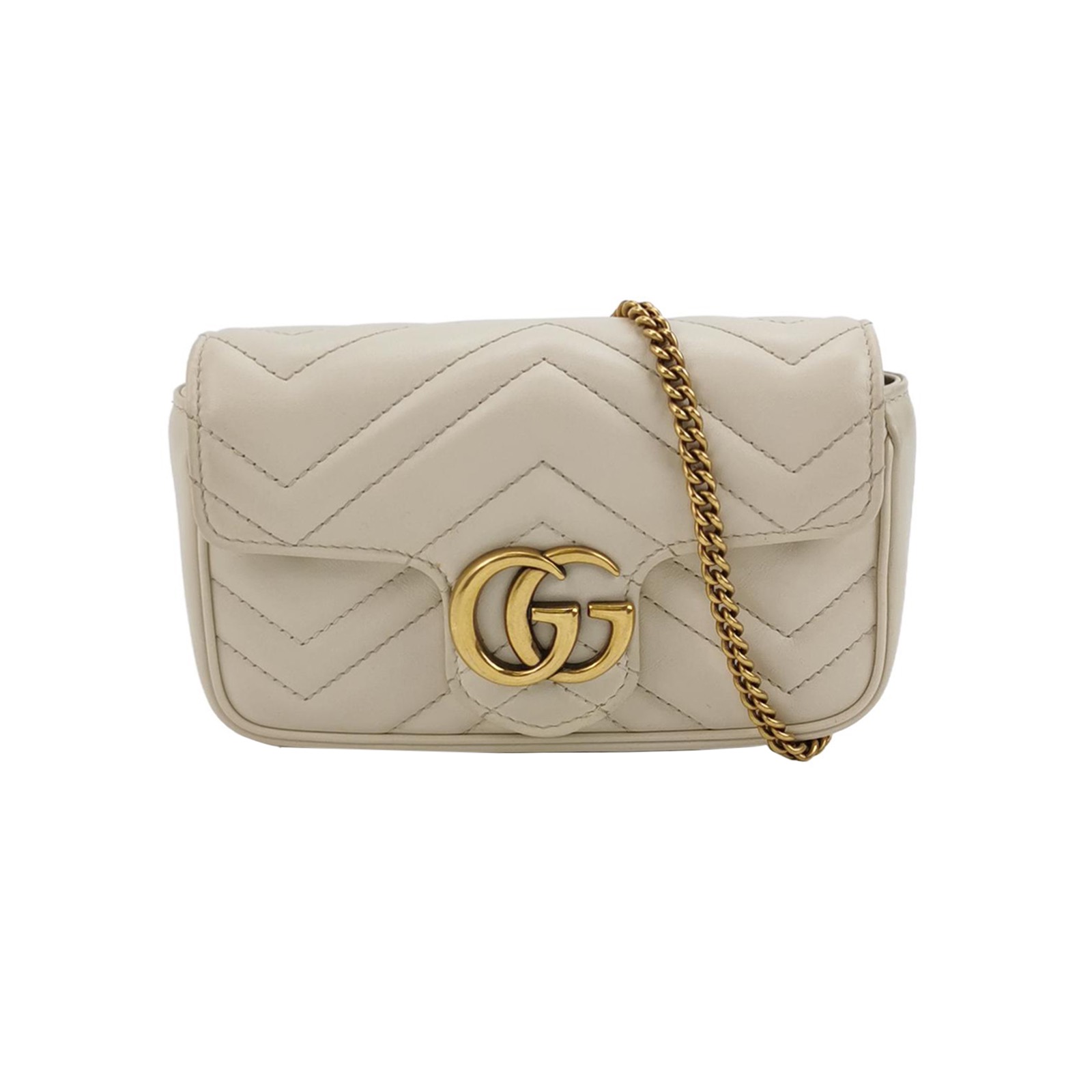 Gucci GG Marmont Flap Bag Matelasse Leather Mini