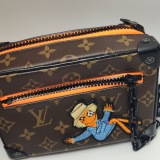 Louis Vuitton(LV) Soft Trunk Bag Monogram Canvas with LV Friends Patch Mini — thumbnail 13