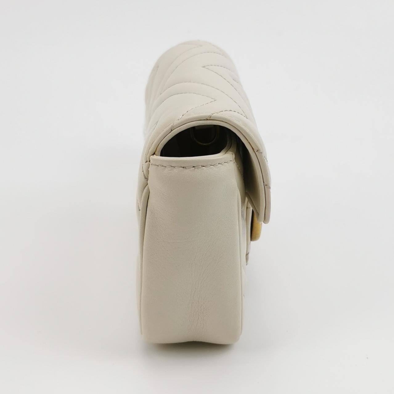 Gucci GG Marmont Flap Bag Matelasse Leather Mini