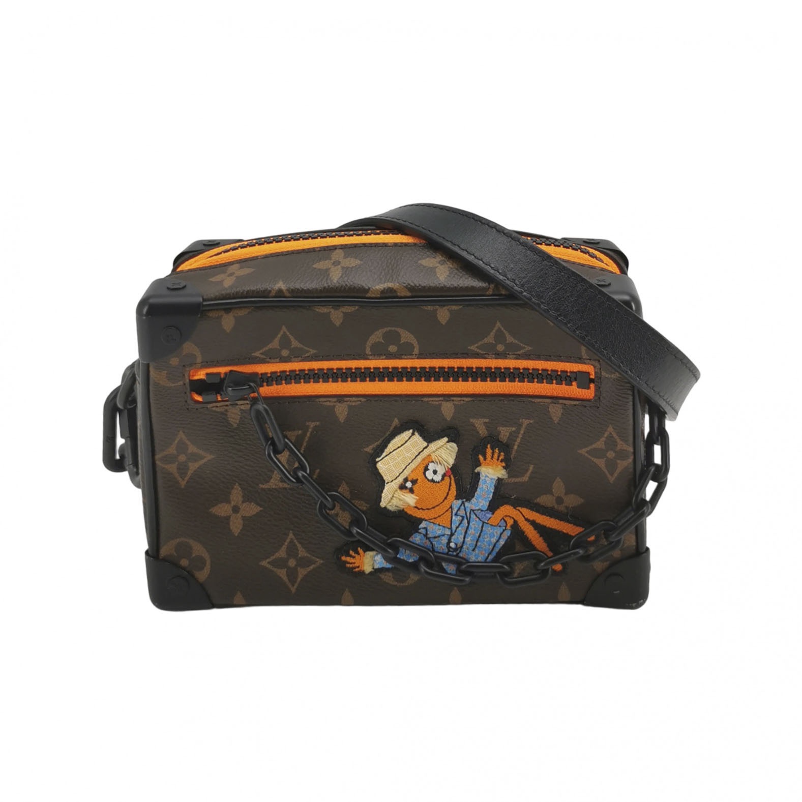 Louis Vuitton(LV) Soft Trunk Bag Monogram Canvas with LV Friends Patch Mini — photo 1 of 14