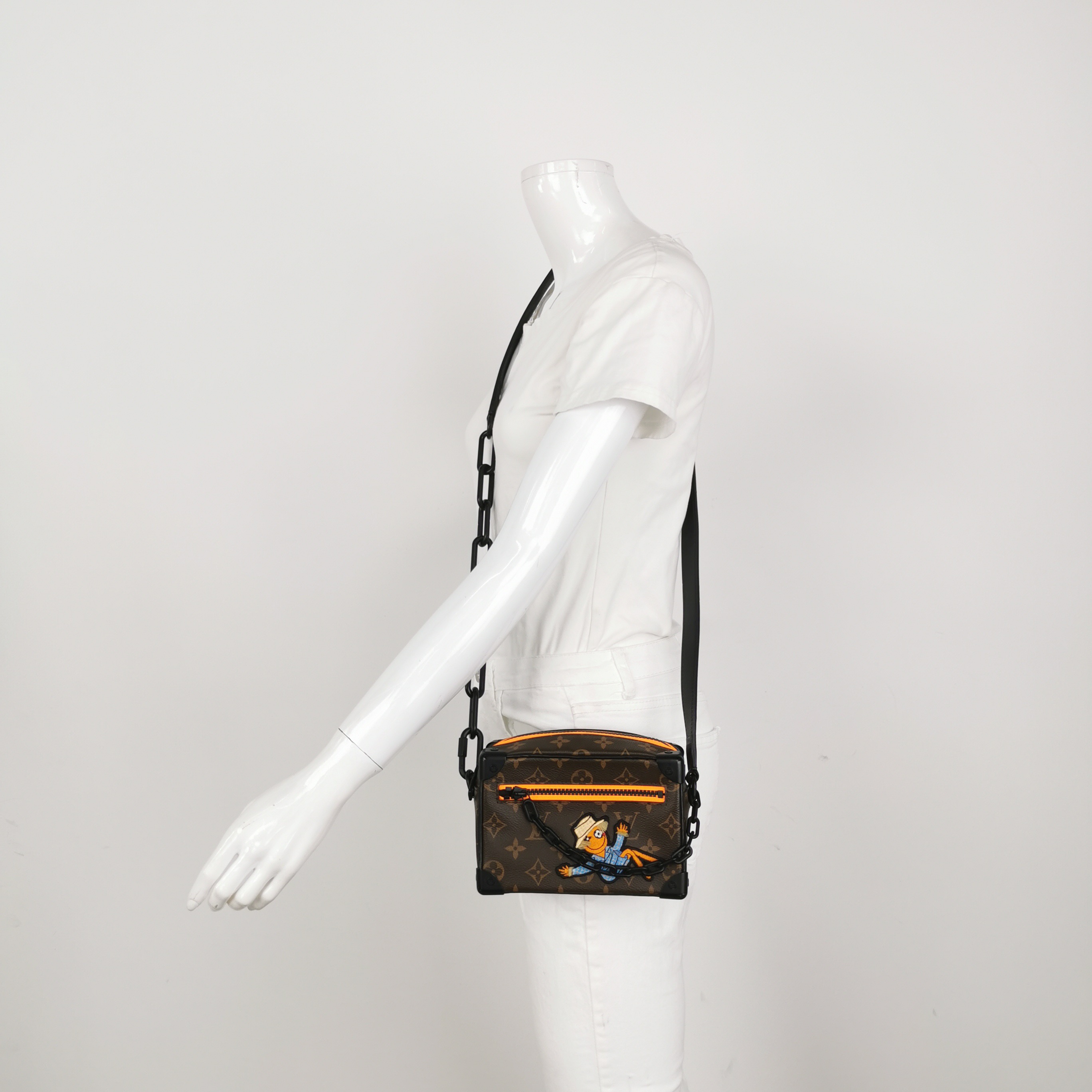 Louis Vuitton(LV) Soft Trunk Bag Monogram Canvas with LV Friends Patch Mini — alternate view