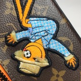 Louis Vuitton(LV) Soft Trunk Bag Monogram Canvas with LV Friends Patch Mini — thumbnail 10