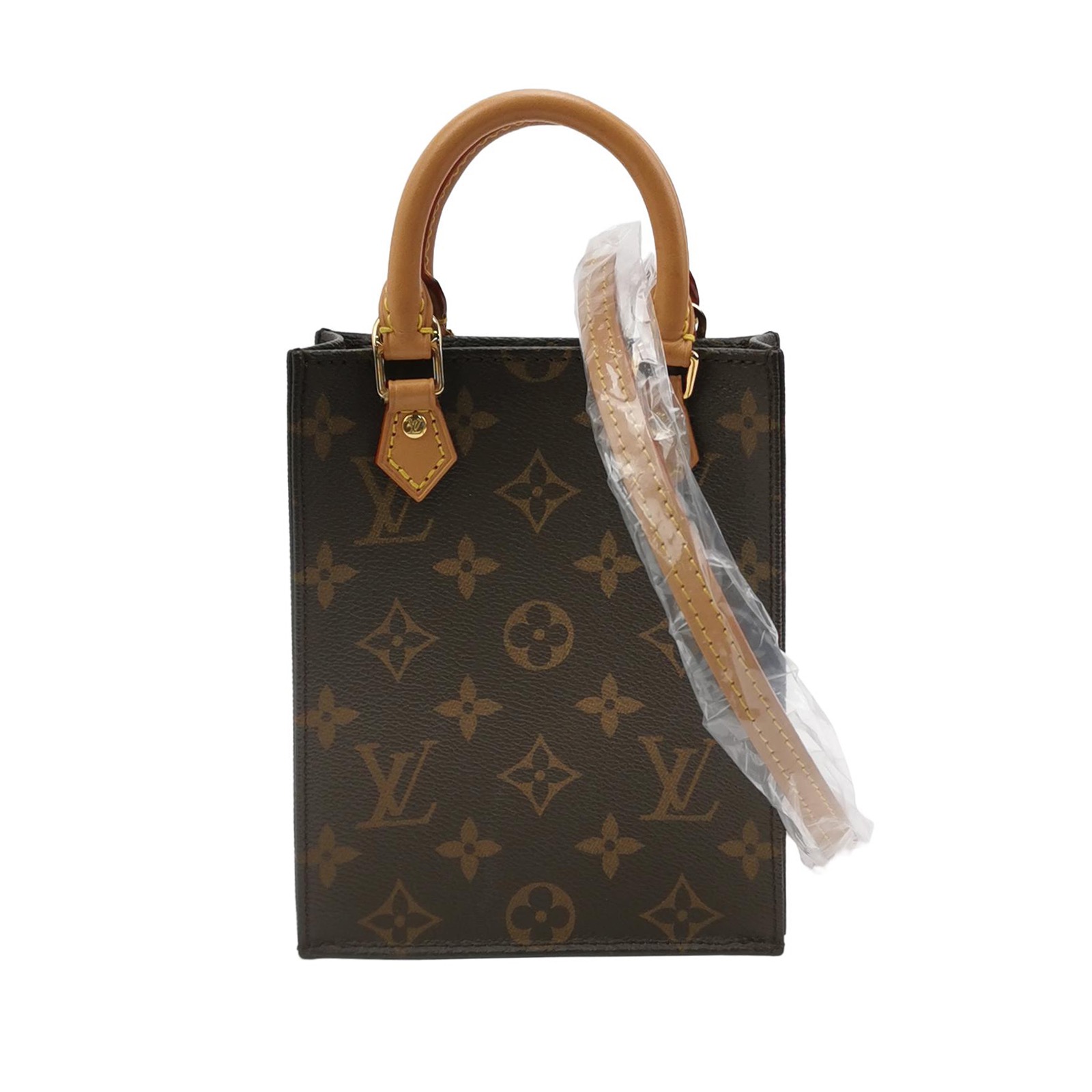 Louis Vuitton(LV) Petit Sac Plat Bag Monogram Canvas — photo 1 of 14