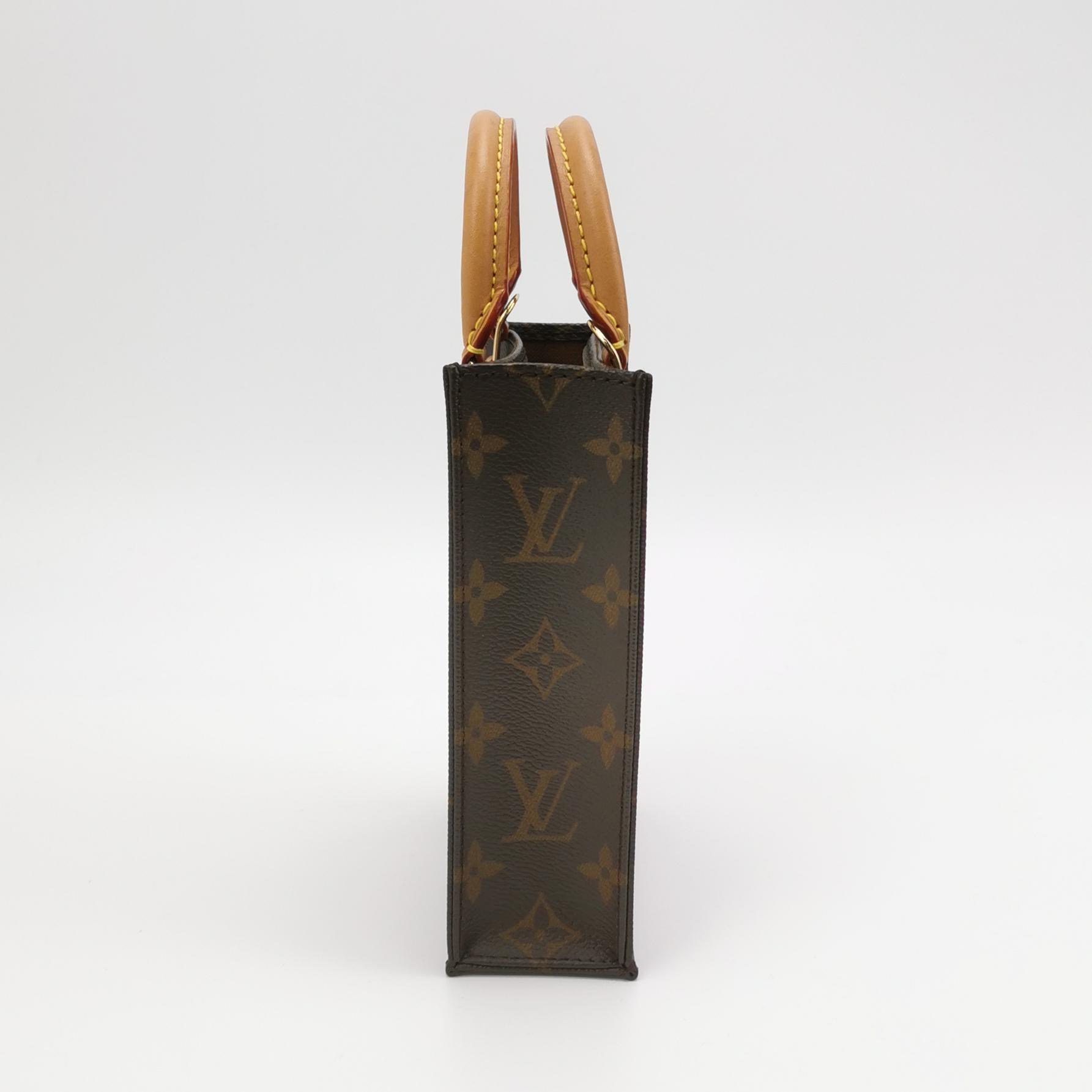 Louis Vuitton(LV) Petit Sac Plat Bag Monogram Canvas — photo 3 of 14
