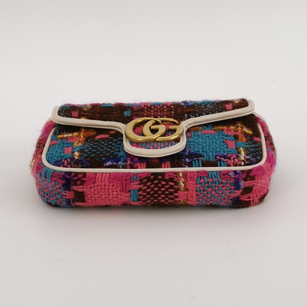 Gucci GG Marmont Flap Bag Matelasse Leather Super Mini — photo 6 of 22
