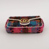 Gucci GG Marmont Flap Bag Matelasse Leather Super Mini — thumbnail 6