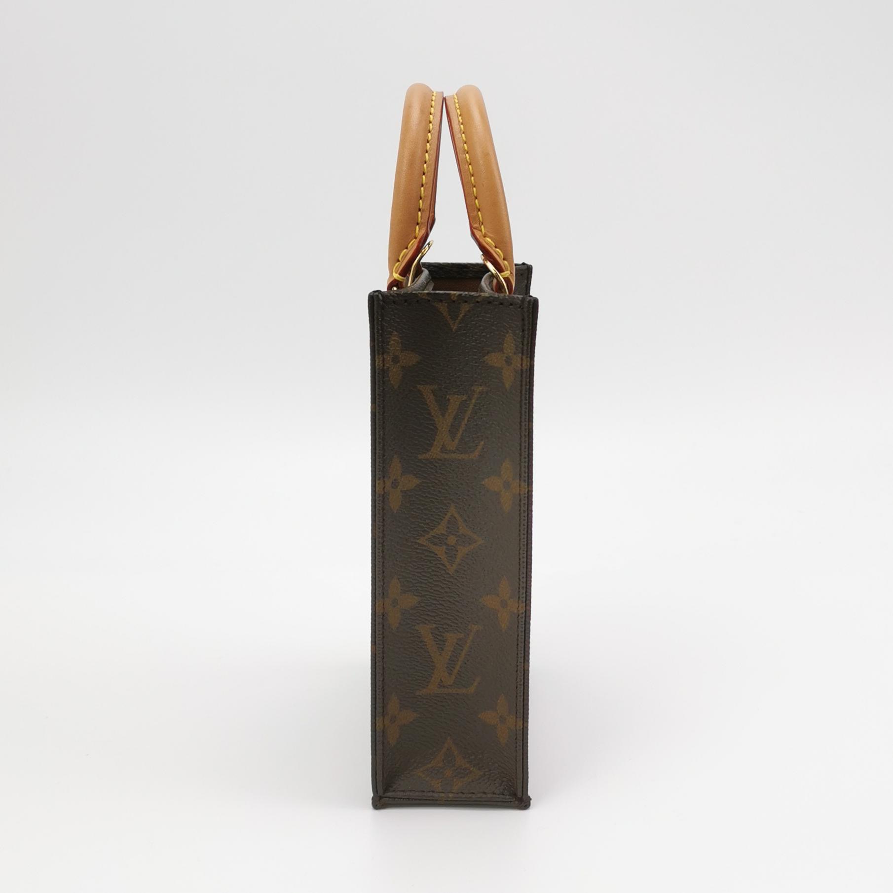 Louis Vuitton(LV) Petit Sac Plat Bag Monogram Canvas — photo 4 of 14