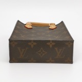 Louis Vuitton(LV) Petit Sac Plat Bag Monogram Canvas — thumbnail 6