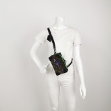 Louis Vuitton(LV) Soft Trunk Phone Box Monogram Canvas with LV Friends Patch — thumbnail 2
