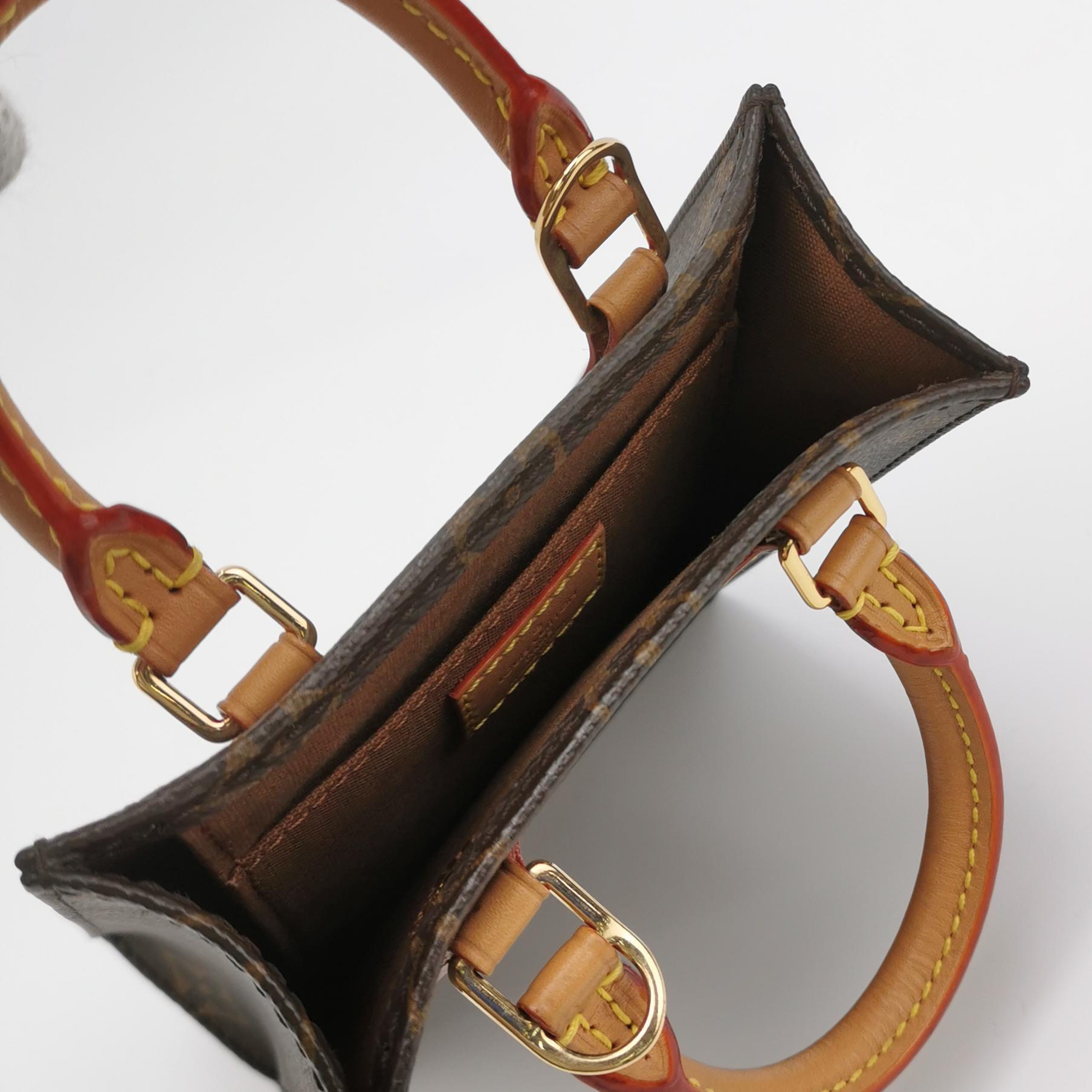 Louis Vuitton(LV) Petit Sac Plat Bag Monogram Canvas — photo 8 of 14