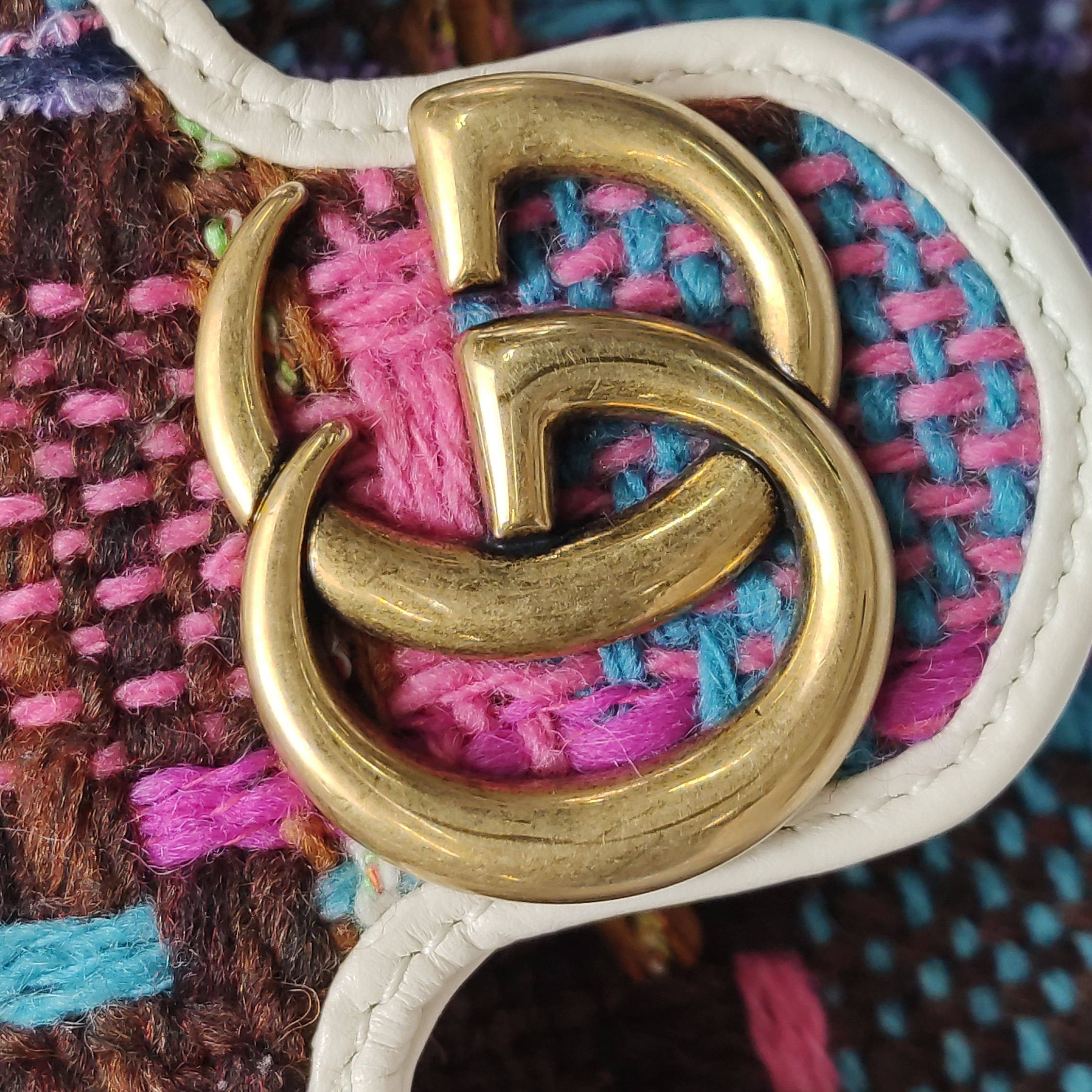 Gucci GG Marmont Flap Bag Matelasse Leather Super Mini — photo 11 of 22
