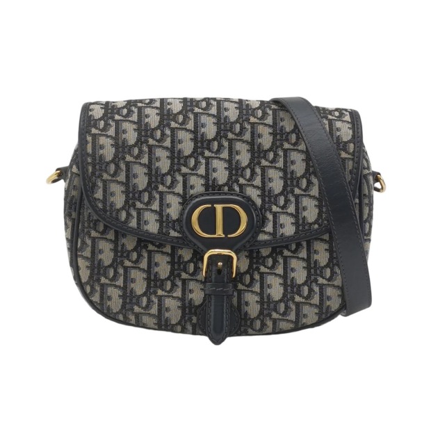 Christian Dior Bobby Flap Bag Oblique Canvas Medium — pre-owned, Vierlot