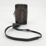 Louis Vuitton(LV) Soft Trunk Phone Box Monogram Canvas with LV Friends Patch — thumbnail 3