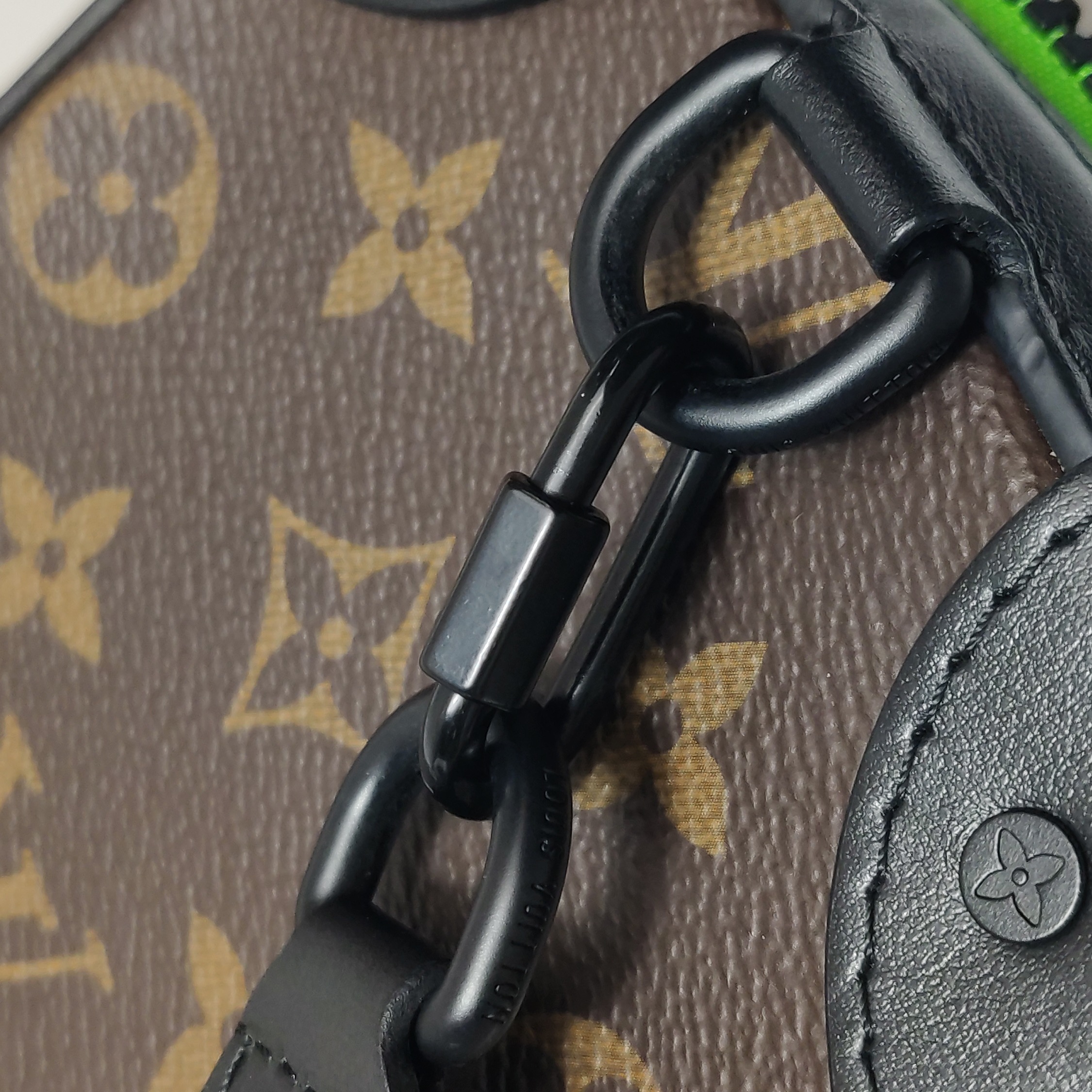 Louis Vuitton(LV) Soft Trunk Phone Box Monogram Canvas with LV Friends Patch — photo 11 of 14