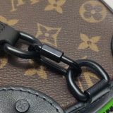 Louis Vuitton(LV) Soft Trunk Phone Box Monogram Canvas with LV Friends Patch — thumbnail 11