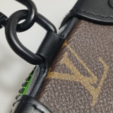 Louis Vuitton(LV) Soft Trunk Phone Box Monogram Canvas with LV Friends Patch — thumbnail 14
