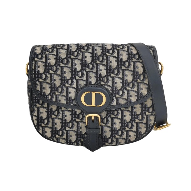 Christian Dior Bobby Flap Bag Oblique Canvas Medium — pre-owned, Vierlot