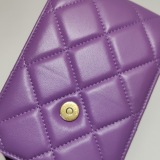 Chanel Pearl Crush Phone Holder Crossbody Bag Quilted Lambskin — thumbnail 16