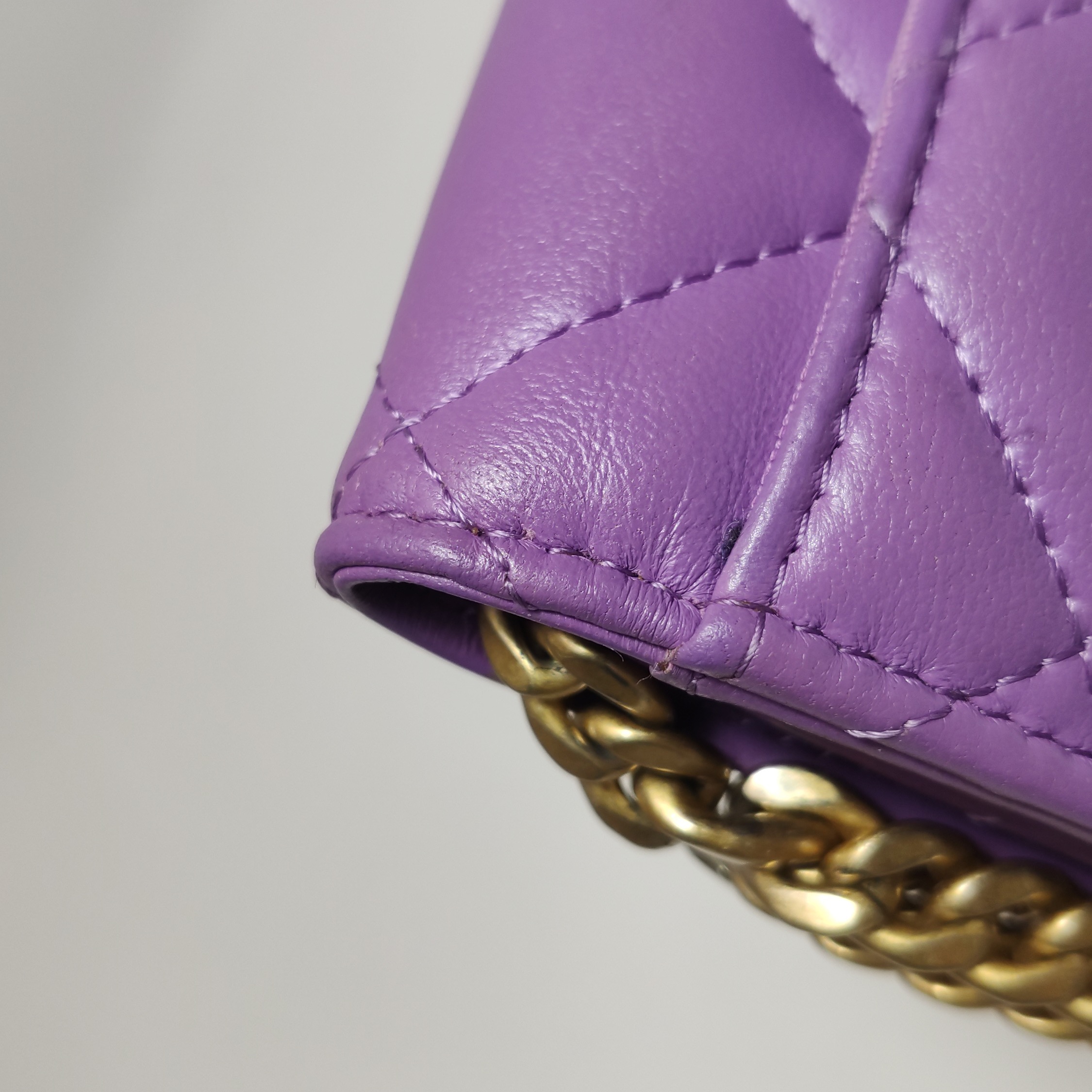 Chanel Pearl Crush Phone Holder Crossbody Bag Quilted Lambskin — photo 13 of 21