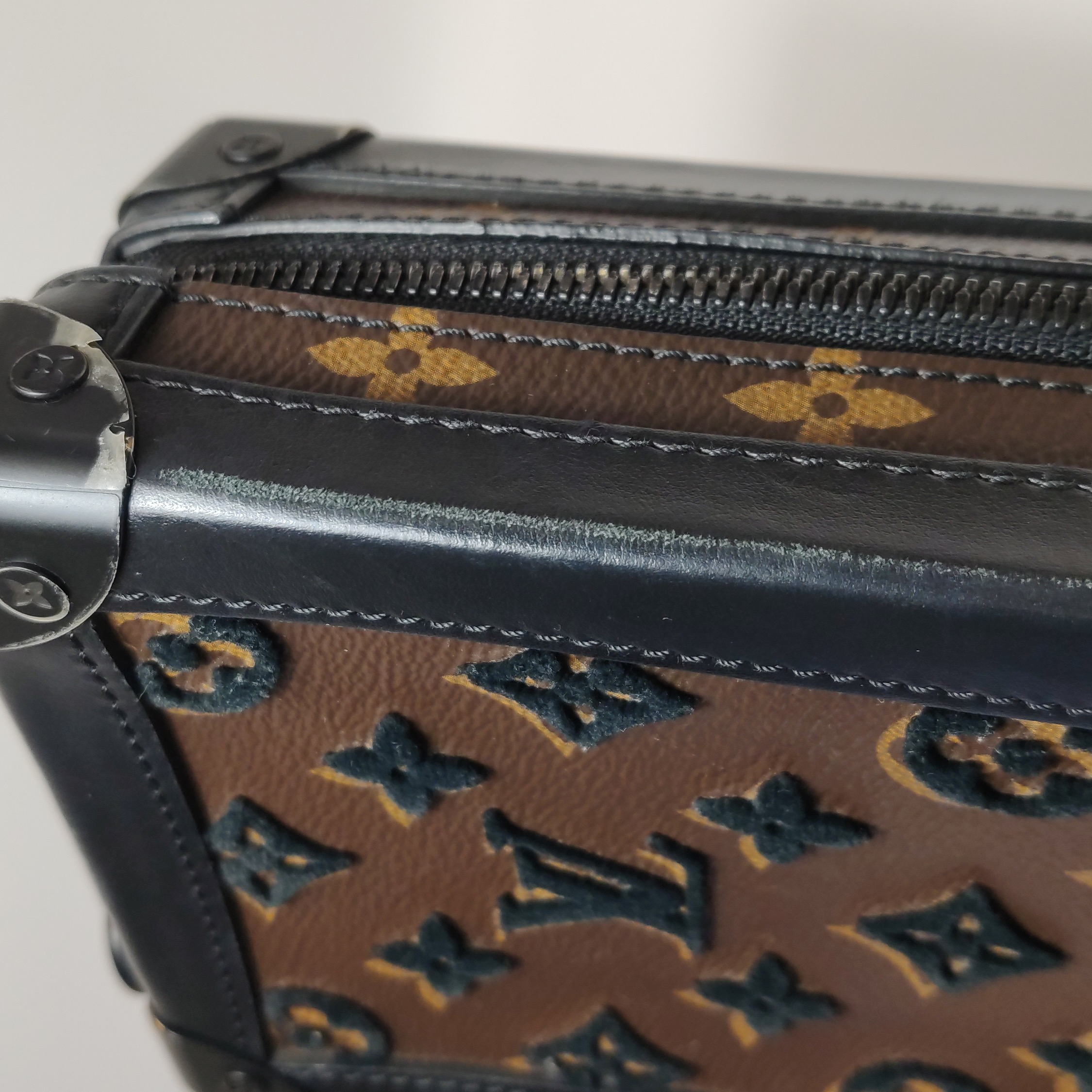 Louis Vuitton(LV) Vertical Soft Trunk Bag Monogram Tuffetage Canvas — photo 11 of 16