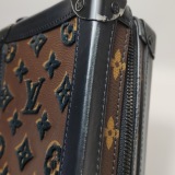 Louis Vuitton(LV) Vertical Soft Trunk Bag Monogram Tuffetage Canvas — thumbnail 11