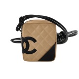 Chanel Cambon Crossbody Bag Quilted Leather Small — thumbnail 1