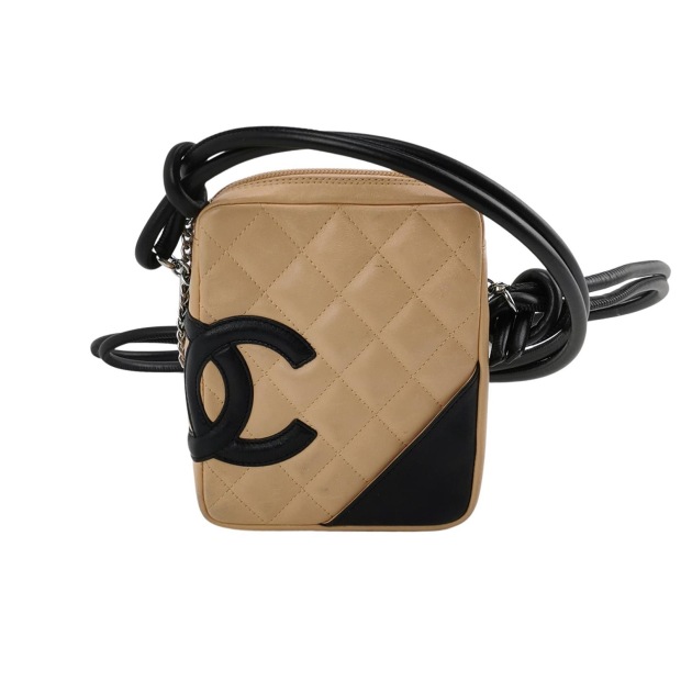 Chanel Cambon Crossbody Bag Quilted Leather Small — pre-owned, Vierlot