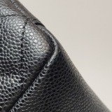 Chanel Grand Shopping Tote Quilted Caviar — thumbnail 11