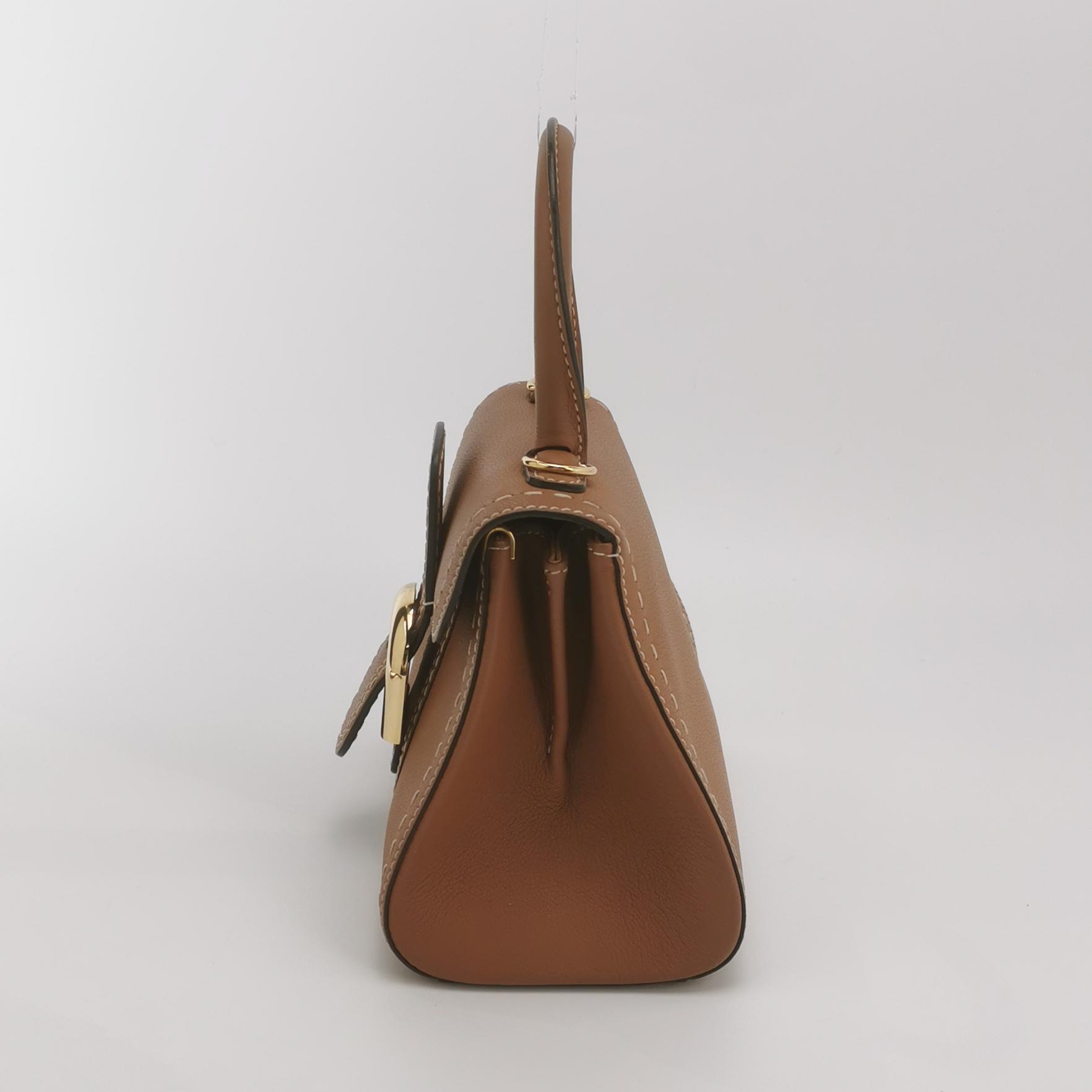 Delvaux Brillant Top Handle Bag Leather Mini — photo 3 of 15
