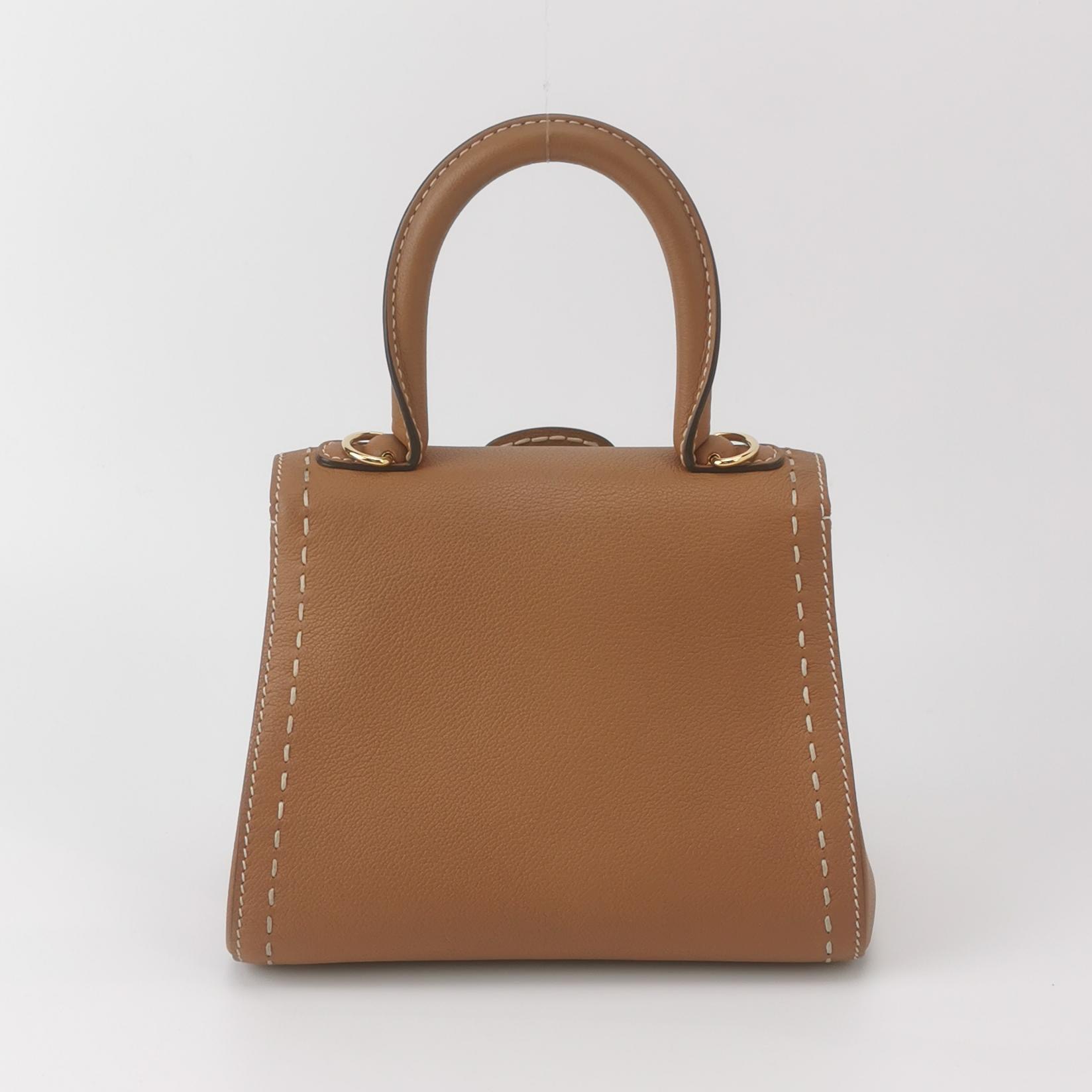 Delvaux Brillant Top Handle Bag Leather Mini — photo 5 of 15