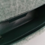 Christian Dior Caro Bag Macrocannage Quilt Linen Small — thumbnail 8
