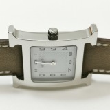 Hermes Heure H Double Tour Quartz Watch Stainless Steel and Leather 21 — thumbnail 4