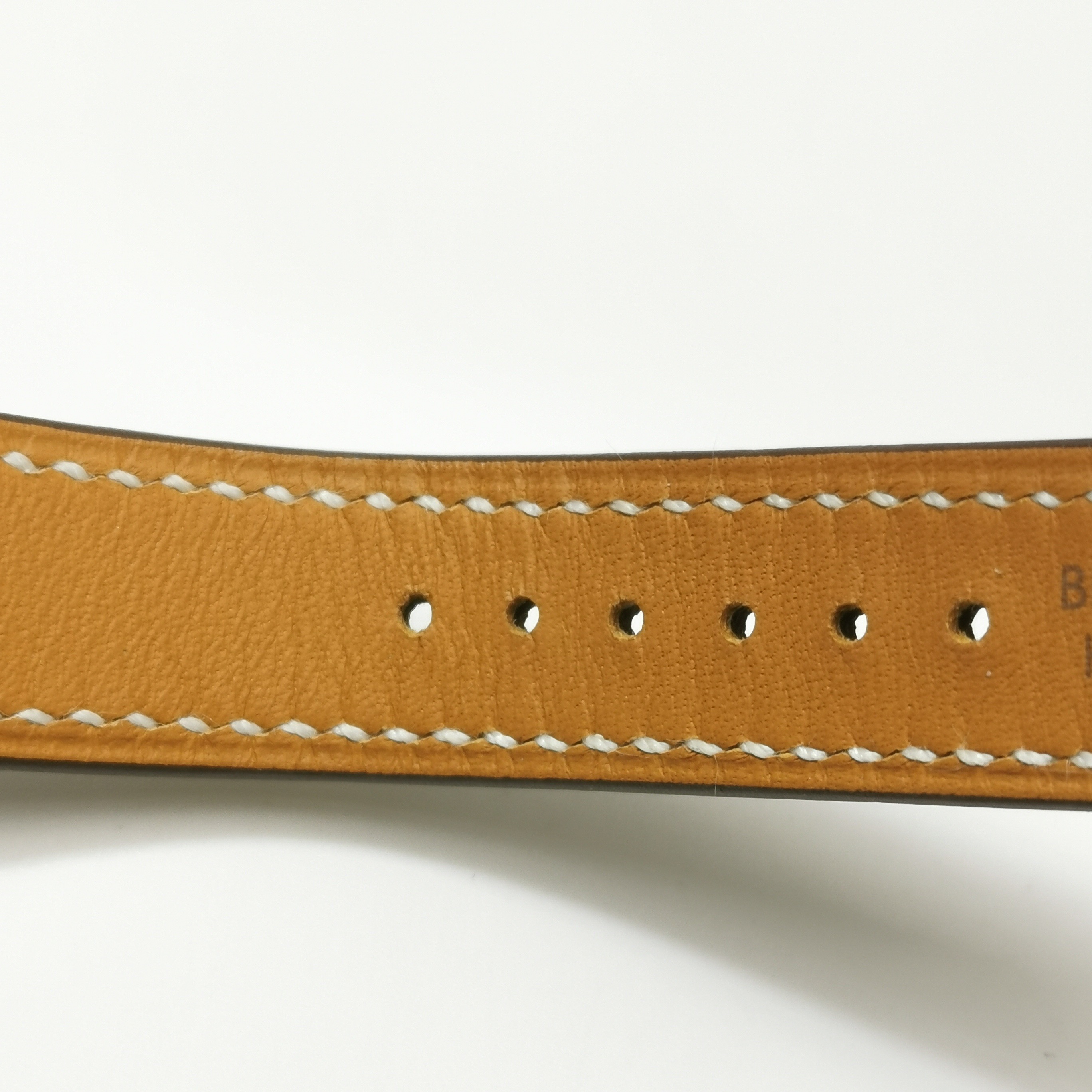 Hermes Heure H Double Tour Quartz Watch Stainless Steel and Leather 21 — photo 7 of 8