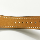 Hermes Heure H Double Tour Quartz Watch Stainless Steel and Leather 21 — thumbnail 7