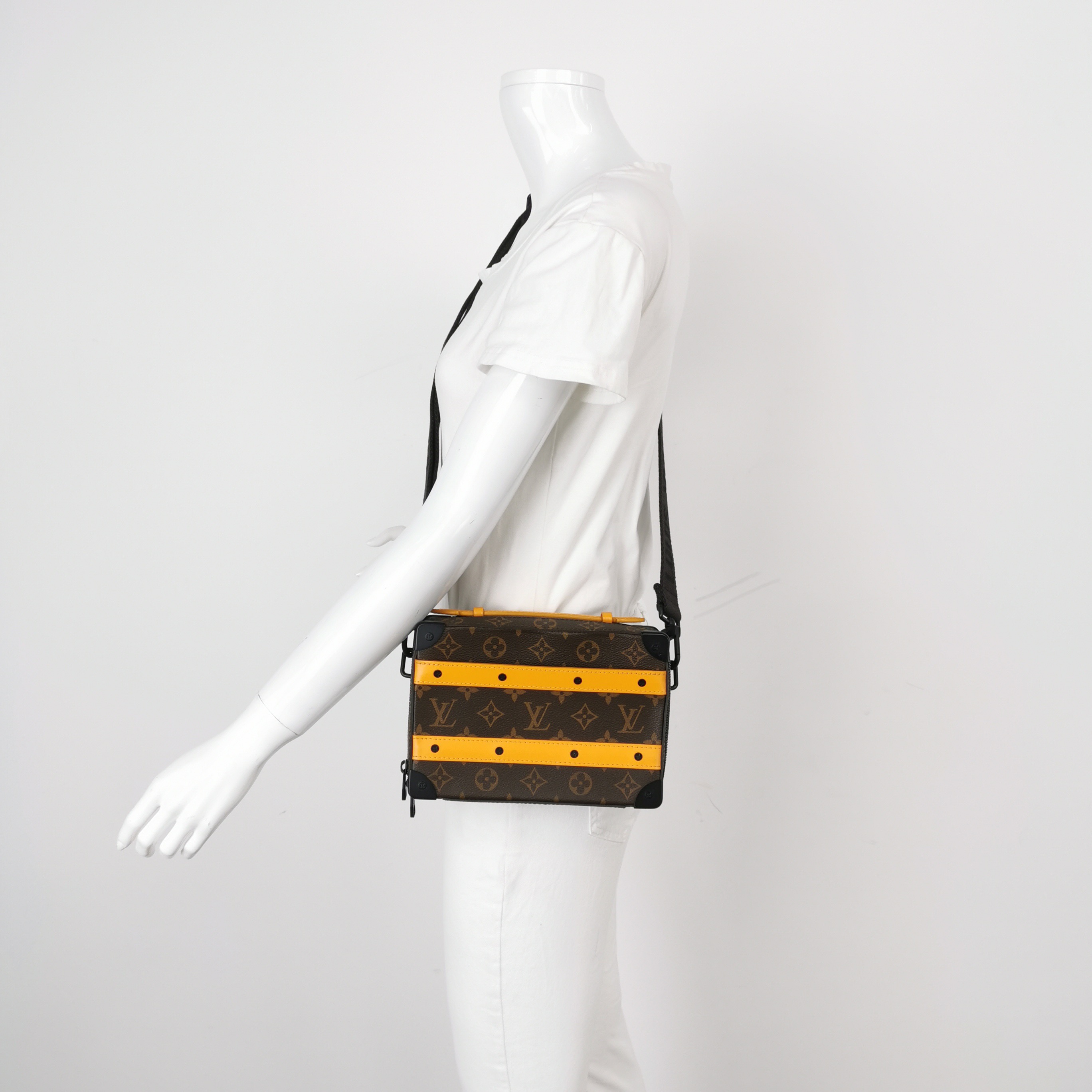 Louis Vuitton(LV) Handle Soft Trunk Bag Macassar Monogram Canvas — alternate view