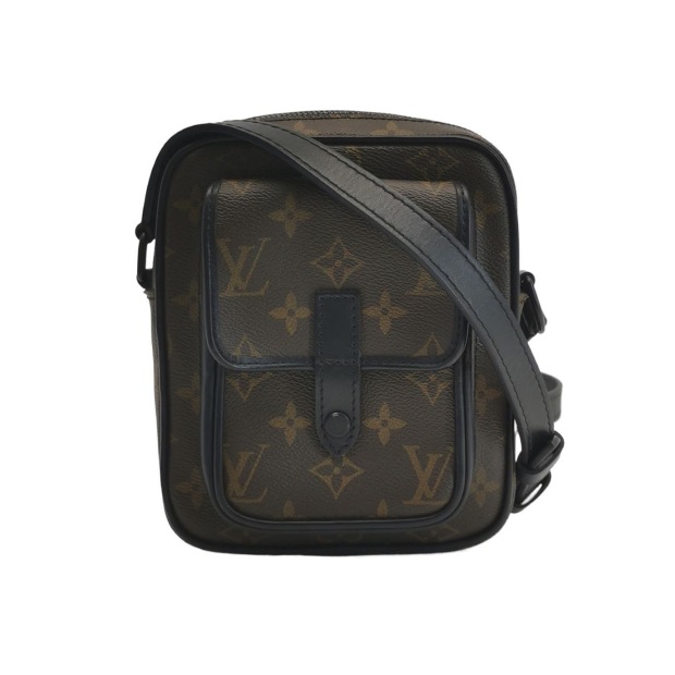 Louis Vuitton(LV) Christopher Wearable Wallet Macassar Monogram Canvas — pre-owned, Vierlot