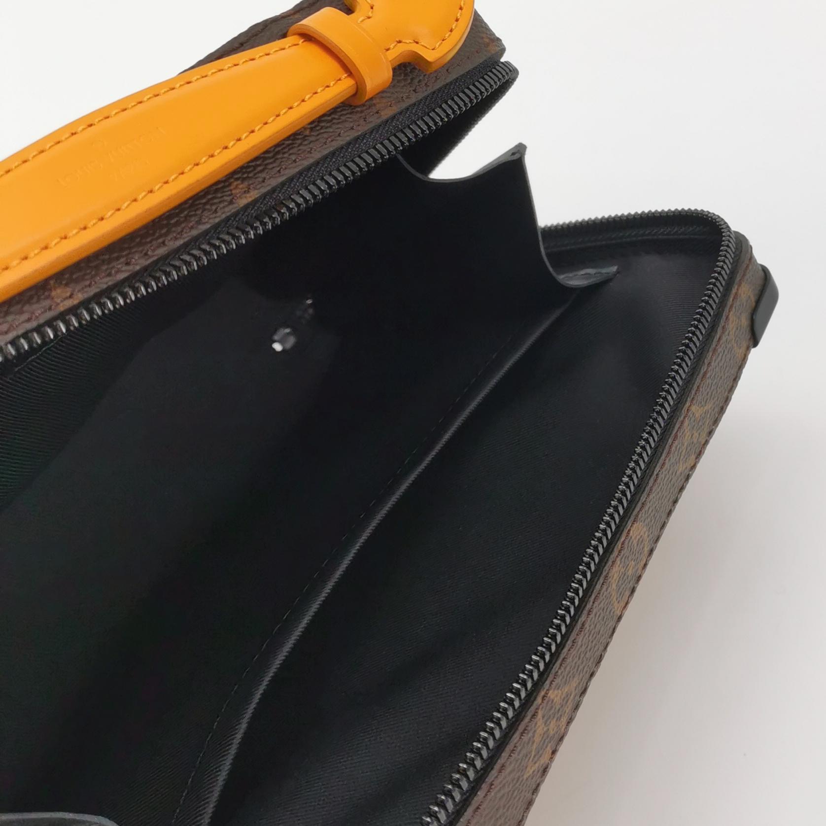 Louis Vuitton(LV) Handle Soft Trunk Bag Macassar Monogram Canvas — photo 7 of 16