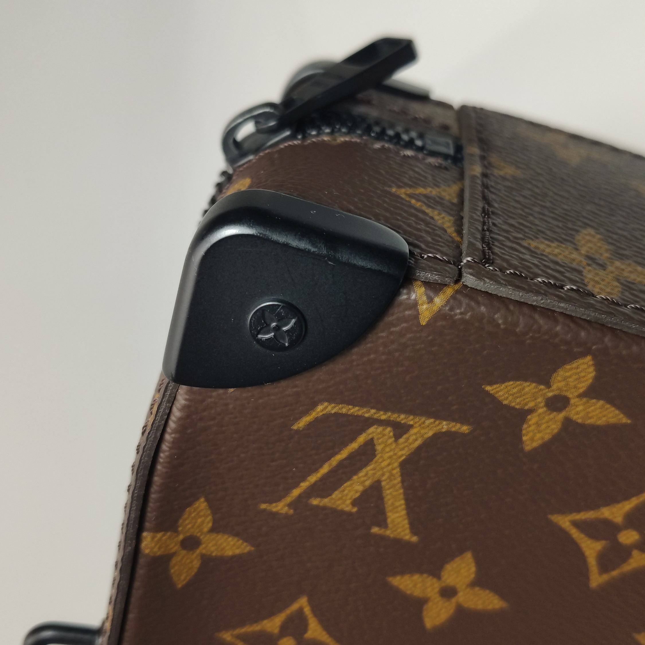 Louis Vuitton(LV) Handle Soft Trunk Bag Macassar Monogram Canvas — photo 9 of 16