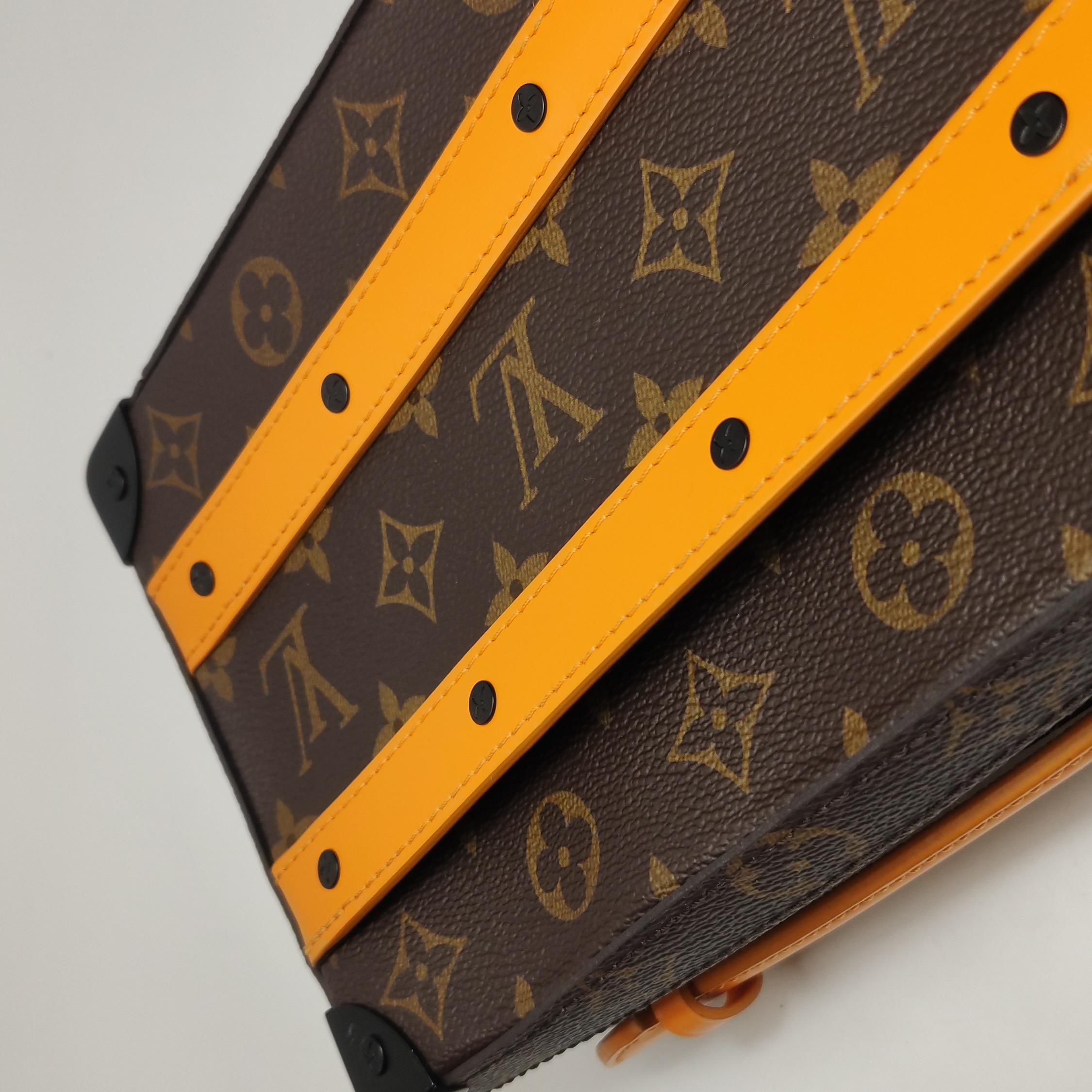 Louis Vuitton(LV) Handle Soft Trunk Bag Macassar Monogram Canvas — photo 14 of 16