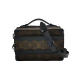 Louis Vuitton(LV) Handle Soft Trunk Bag Macassar Monogram Canvas — thumbnail 1