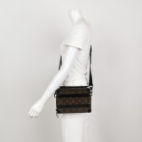 Louis Vuitton(LV) Handle Soft Trunk Bag Macassar Monogram Canvas — thumbnail 2